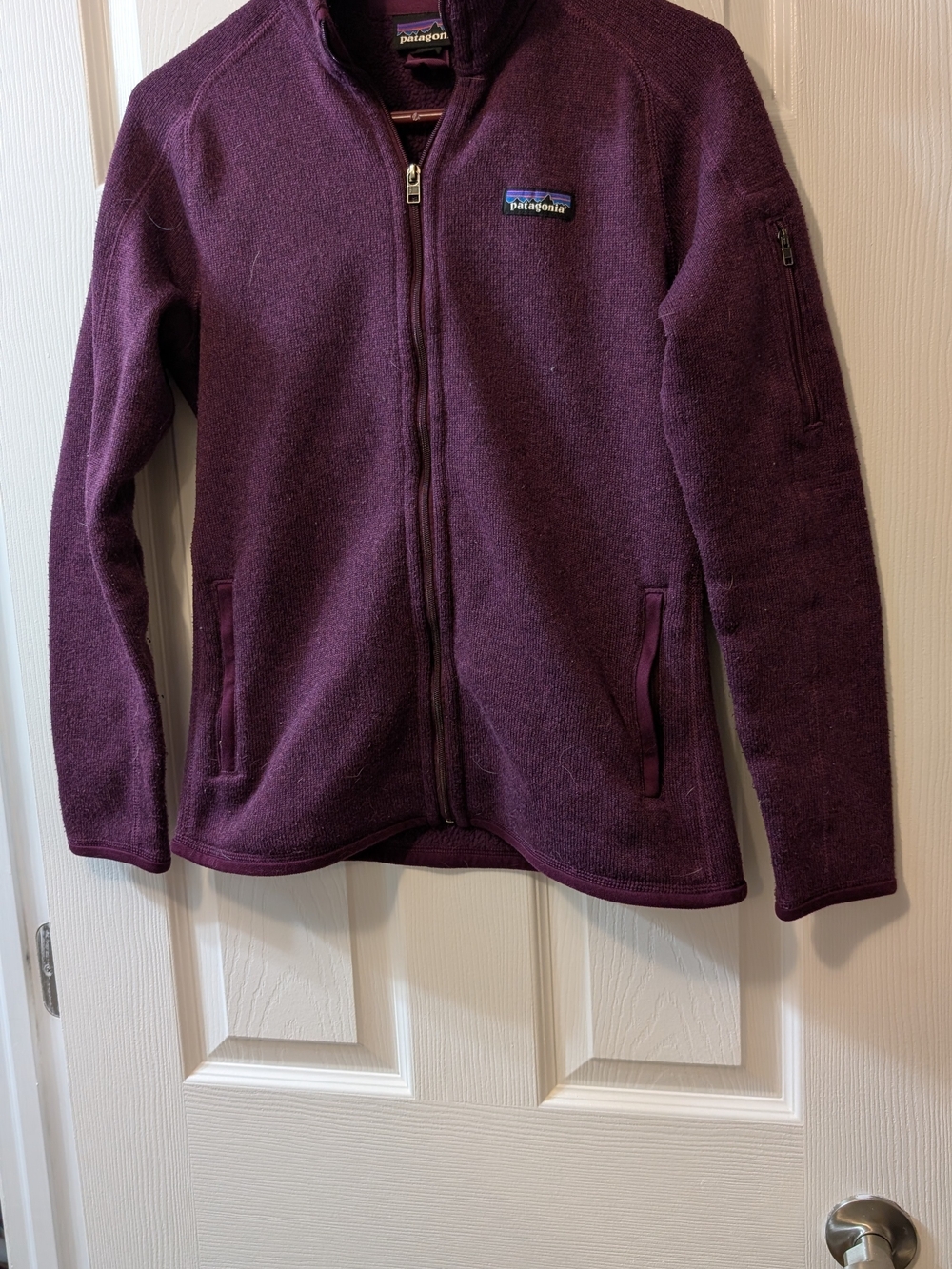 Patagonia Women's Full-Zip Fleece Jacket - Deep Plum